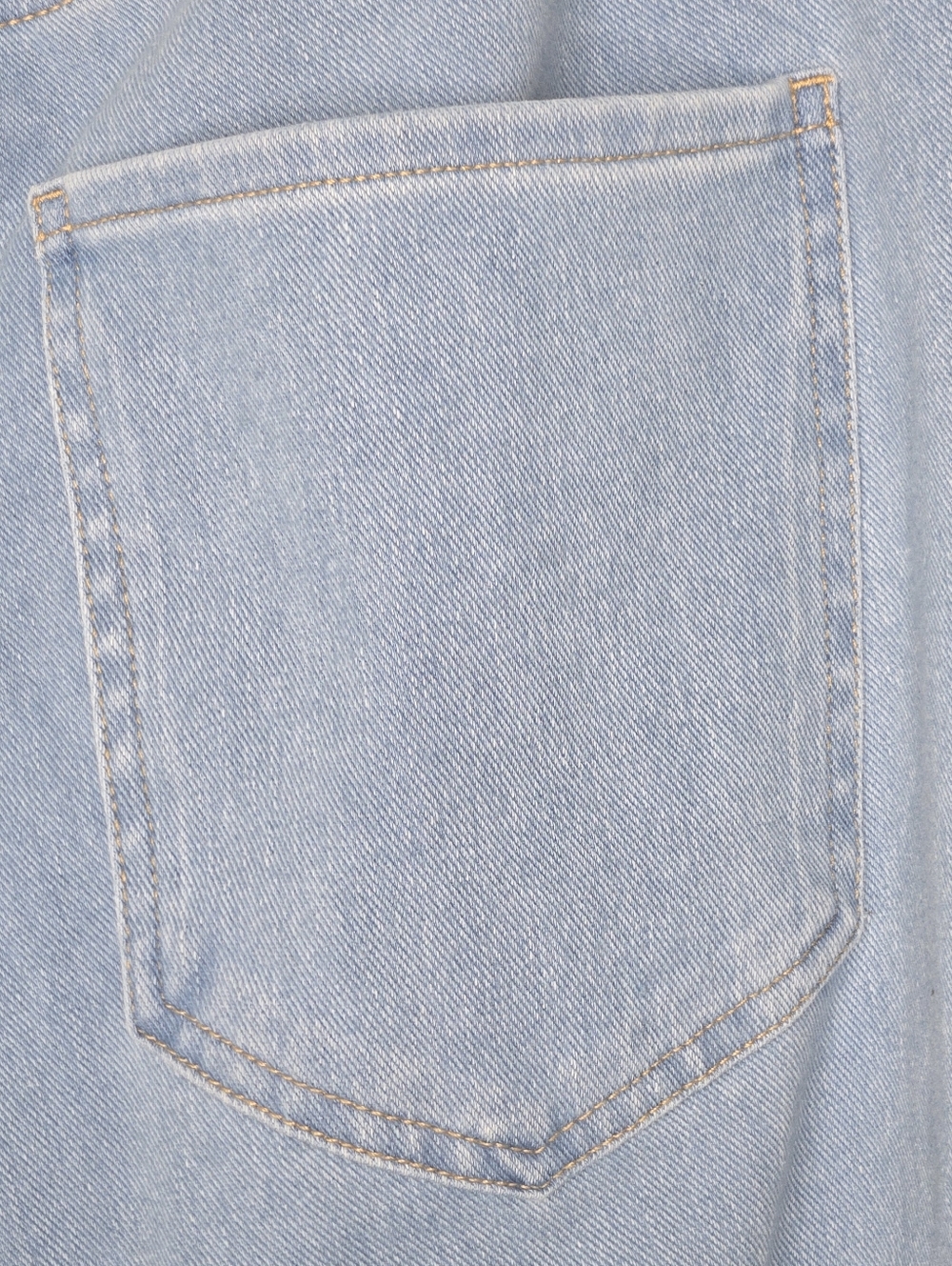 Halara Womens Flex High Waist Pastel Blue Wash Crossover Flare Denim Jeans 2X P - Picture 6 of 8
